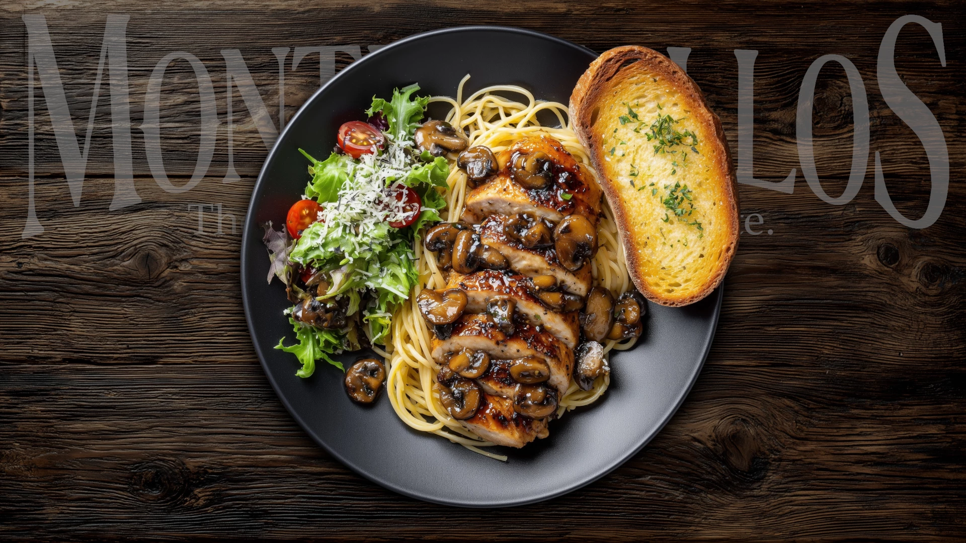 Chicken Marsala - Breaded Chicken in Rich Marsala Wine and Mushroom Sauce